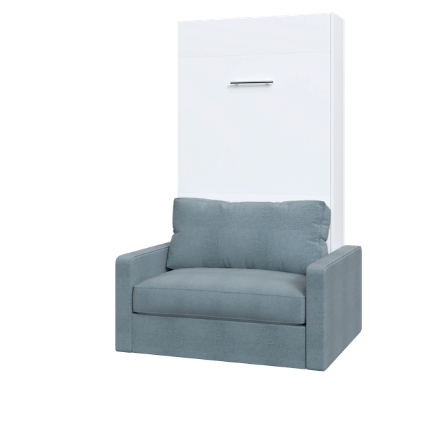 Шафа-ліжко-диван "MIRA SOFA PLUS -90" Білий Діамант - изображение 2
