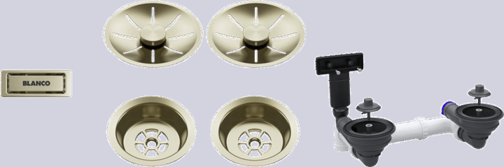 Мойка кухонная Blanco - 527823 SUBLINE 340/160-U - изображение 7