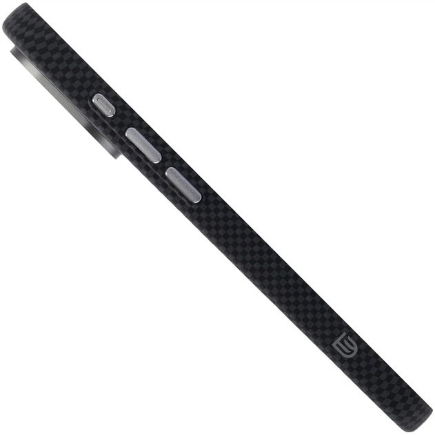 Чехол для смартфона ArmorStandart LikeCarbon2 MagCase для Apple iPhone 16 Pro Max Kevlar/Black (ARM88382) - Фото 6 Чехол для смартфона ArmorStandart LikeCarbon2 MagCase для Apple iPhone 16 Pro Max Kevlar/Black (ARM88382) - изображение 6