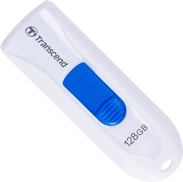 Flash Drive Transcend JetFlash 790 128GB USB 3.1 білий (TS128GJF790W) (6986654) - изображение 2