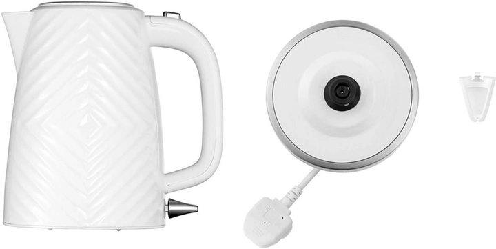 Електрочайник Russell Hobbs 26381-70 Groove білий (6893229) - изображение 2