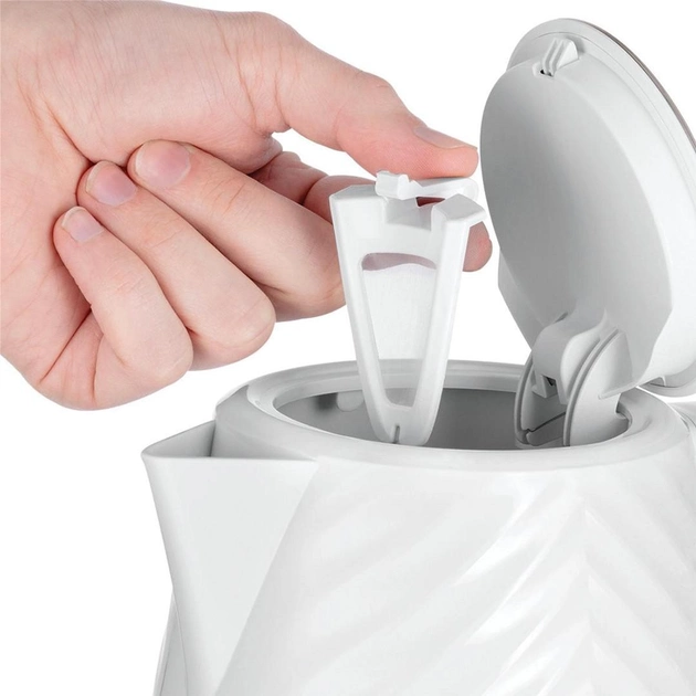 Електрочайник Russell Hobbs 26381-70 Groove білий (6893229) - изображение 3