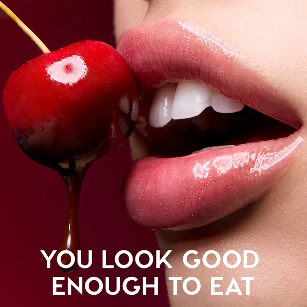 Пептидний бальзам для губ з шимером ColourPop "Chocolate Cherry" Fresh Kiss Shimmer Glossy Peptide Lip Balm - зображення 6