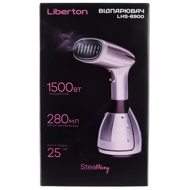 Відпарювач Liberton LHS-6900 - изображение 3