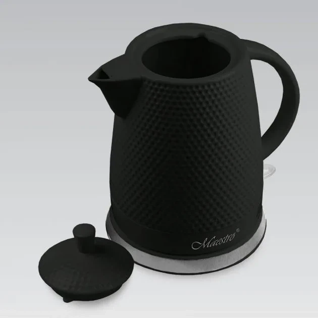 Чайник кераміка Maestro MR-069-Black - Фото 2 Чайник кераміка Maestro MR-069-Black - изображение 2