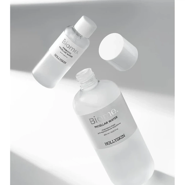 Міцелярна вода для відновлення мікробіому HOLLYSKIN Biome. Micellar Water, 60 мл - Фото 2 Міцелярна вода для відновлення мікробіому HOLLYSKIN Biome. Micellar Water, 60 мл - зображення 2