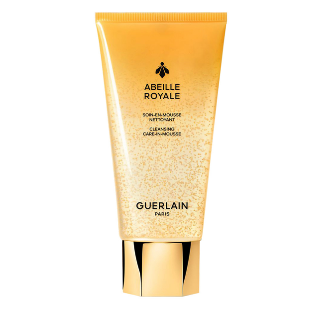 Пенка для умывания Guerlain (Герлен) Abeille Royale Cleansing Care-in-Mousse деликатное очищение и сияние 175 мл - изображение 2
