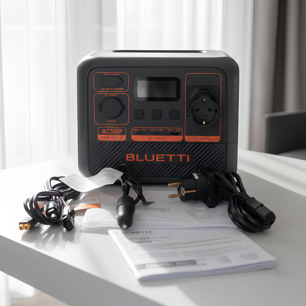 Зарядна станція Bluetti AC50P | 700 Вт, 504 Вт*год (електростанція для дому, UPS, ДБЖ) - зображення 3