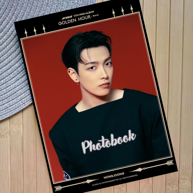 Фотобук фотоальбом Эйтиз Photobook Ейтіз Ateez Кім Хонджун Ким Хонджун (김홍중 Kim Hong-joong) Golden Hour pt 2 А4 19732 - Фото 1 Фотобук фотоальбом Эйтиз Photobook Ейтіз Ateez Кім Хонджун Ким Хонджун (김홍중 Kim Hong-joong) Golden Hour pt 2 А4 19732 - изображение 1