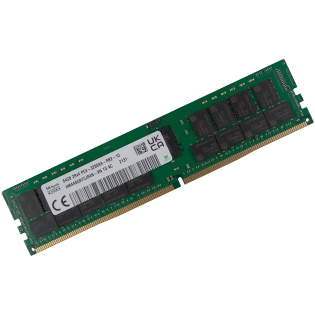 Модуль пам'яті для сервера Hynix 64GB DDR4 REG RB2-14 2Rx4 3200MHz PC4-25600 RDIMM (HMAA8GR7CJR4N-XN) - изображение 2