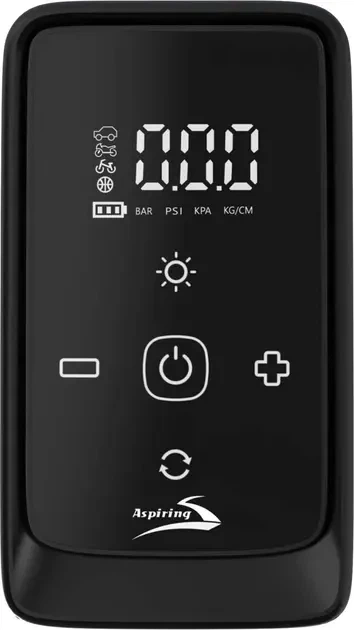Автомобильный компрессор Car Air Pump + Power Bank + фонарь Model:901А портативный насос для подкачки шин от прикуривателя в машину USB - изображение 2