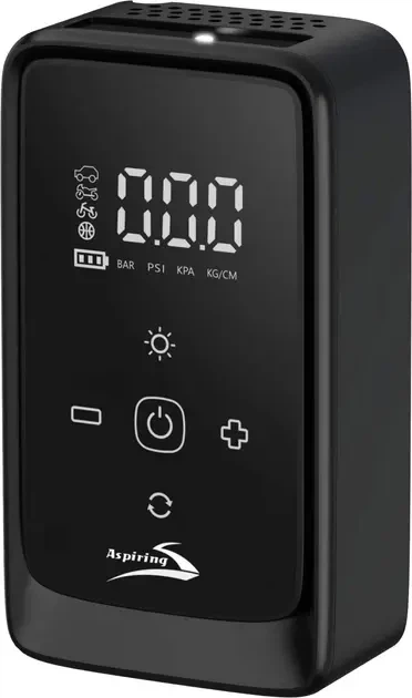 Компресор автомобільний Car Air Pump + павер банк+ фонарь Model:901А - изображение 5