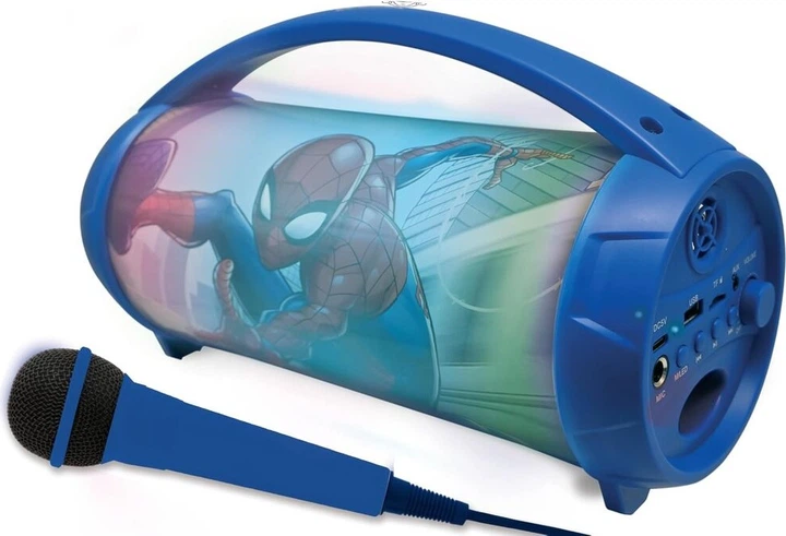 Głośnik przenośny Lexibook Marvel Spiderman Speaker with bluetooth microphone (3380743105857) - obraz 2