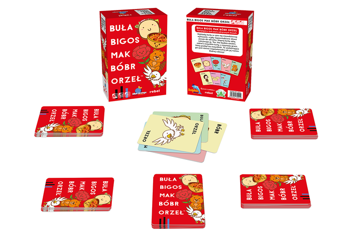 Настільна гра Rebel Булочка, Бігос, Мак, Бобер, Орел (5906954790910) - зображення 2