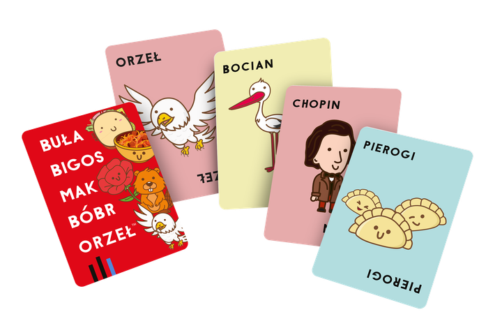 Настільна гра Rebel Булочка, Бігос, Мак, Бобер, Орел (5906954790910) - зображення 4