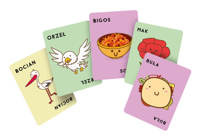 Настільна гра Rebel Булочка, Бігос, Мак, Бобер, Орел (5906954790910) - зображення 5