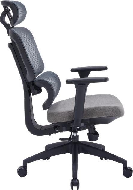 Офисное кресло OfficePro Skyline Black/Dark Gray (OC580-B-DG-DG) - Фото 5 Офисное кресло OfficePro Skyline Black/Dark Gray (OC580-B-DG-DG) - изображение 5