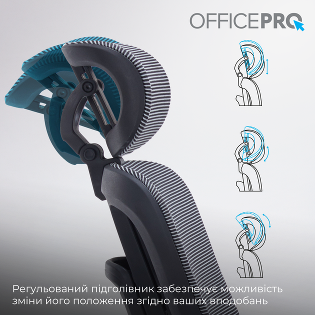 Офисное кресло OfficePro Skyline Black/Dark Gray (OC580-B-DG-DG) - Фото 13 Офисное кресло OfficePro Skyline Black/Dark Gray (OC580-B-DG-DG) - изображение 13