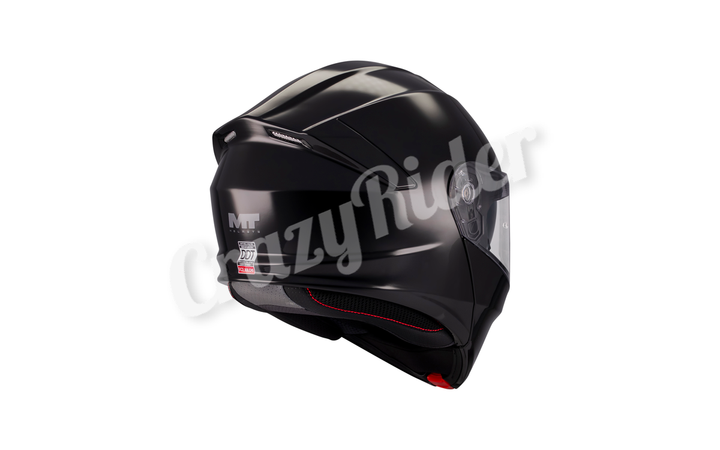 Шолом (модуляр) MT GENESIS SV PURE A1 Gloss Black L - зображення 4