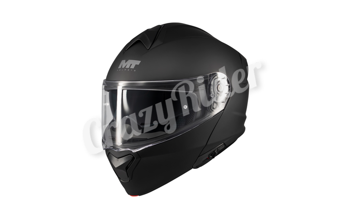 Шолом (модуляр) MT GENESIS SV PURE A1 Black Matt XL - зображення 11
