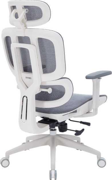 Офисное кресло OfficePro Skyline White/Dark Gray (OC680-W-DG-DG) - Фото 6 Офисное кресло OfficePro Skyline White/Dark Gray (OC680-W-DG-DG) - изображение 6