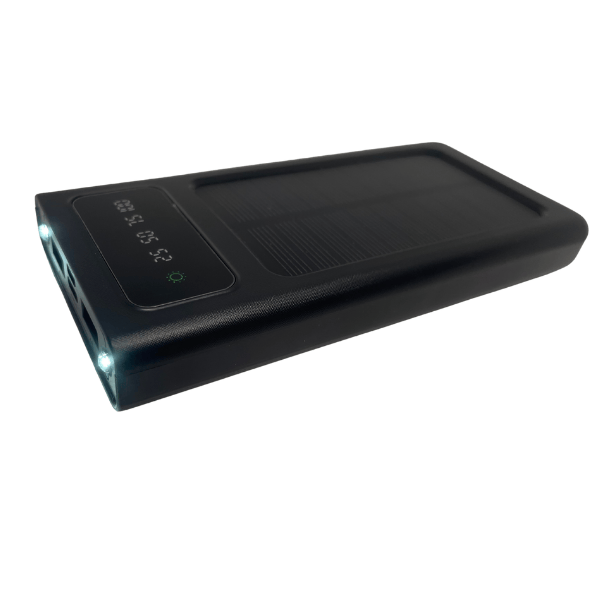 Сонячний Power Bank 20000 mAh із кабелями Type-C / Lightning / Micro-USB, LED-ліхтар - Фото 6 Сонячний Power Bank 20000 mAh із кабелями Type-C / Lightning / Micro-USB, LED-ліхтар - изображение 6