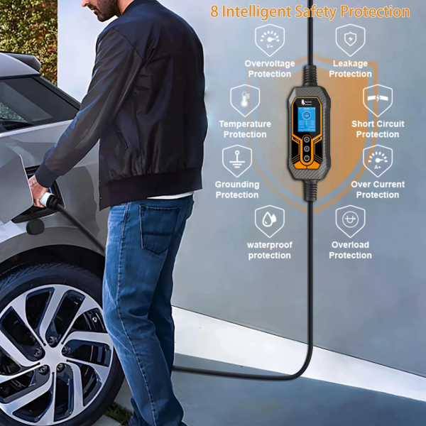 Зарядка для електромобіля Feyree 11кВт 16A Type2 Додатковий комплект Lion EV-K9: APP Wi-Fi ДК - зображення 9