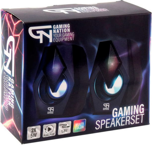System akustyczny Gaming Nation Speakerset (8720573698726) - obraz 2