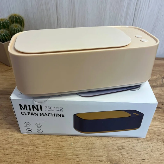 Mini Clean Machine Ультразвуковий очищувач для прикрас та оптики Mini Clean Machine – фото ...