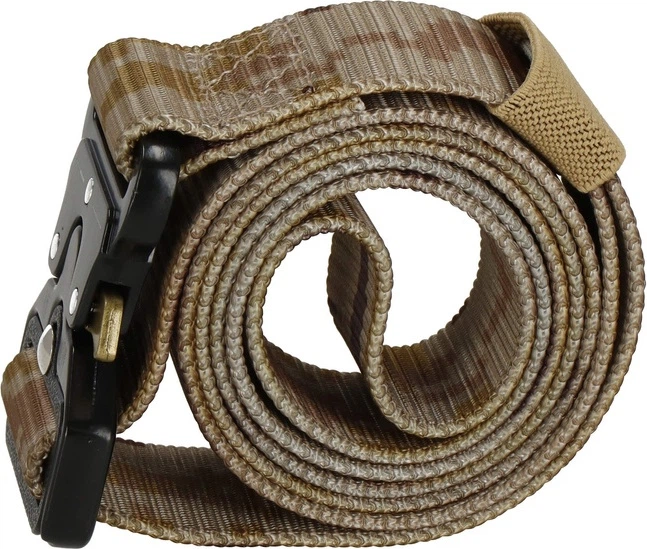 Pas taktyczny wojskowy Springos CS0102 z klamrą 125 cm Brązowe moro (5907719469652) - obraz 6