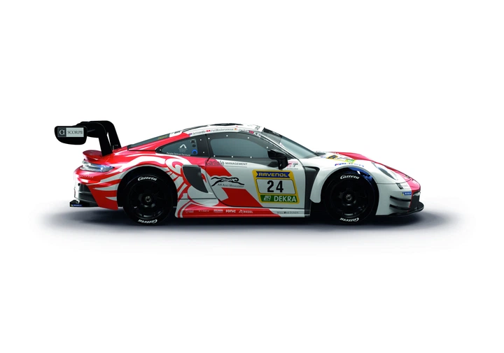 Автомобіль на дистанційному управлінні Carrera RC Porsche 911 GT3 R Lionspeed GP Nr 24 370160153 (9003150160144) - зображення 4