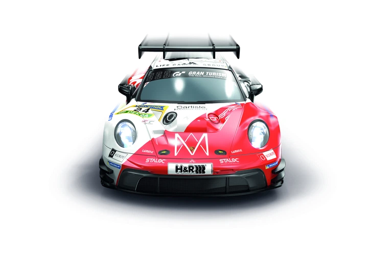 Автомобіль на дистанційному управлінні Carrera RC Porsche 911 GT3 R Lionspeed GP Nr 24 370160153 (9003150160144) - зображення 12