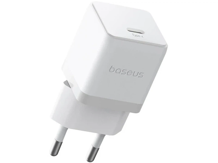 Сетевой зарядний пристрій BASEUS Palm Fast Charger 30W Type-C to Type-C cable (P10111605213-01) - зображення 3