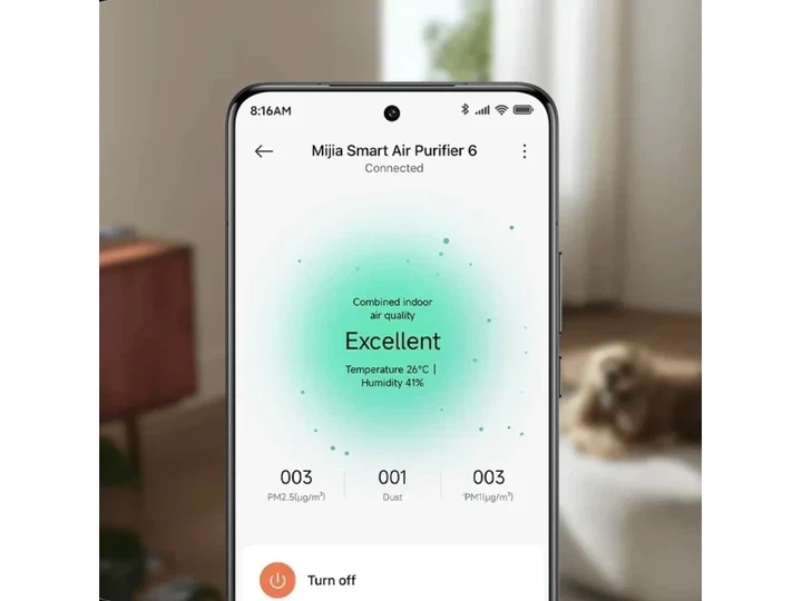Очищувач повітря Mijia Smart Air Purifier 6 EU - изображение 5