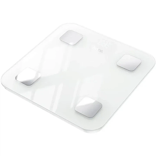 Ваги на підлогу HOCO HI21 Smart body fat scale White 6942007624121 - изображение 2
