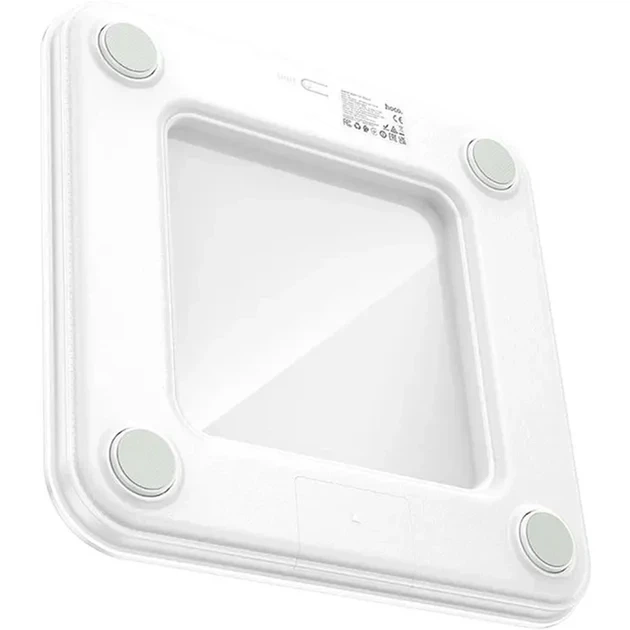 Ваги на підлогу HOCO HI21 Smart body fat scale White 6942007624121 - изображение 5