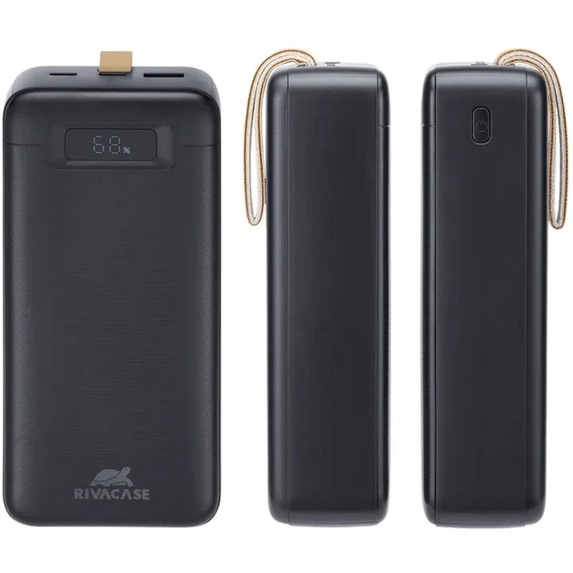 УМБ Rivacase Rivapower VA1083 30000 mAh PD 65W Black - Фото 7 УМБ Rivacase Rivapower VA1083 30000 mAh PD 65W Black - изображение 7
