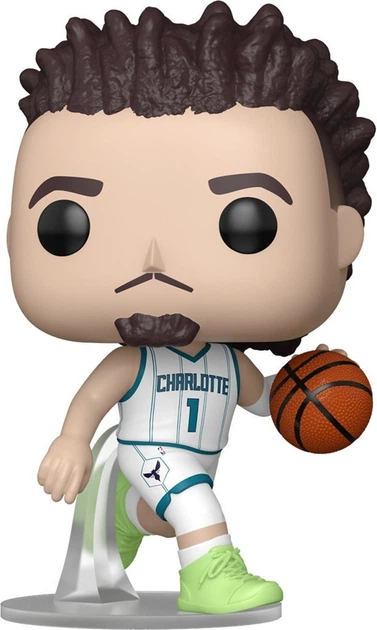 Фігурка Funko Pop! Basketball: Charlotte Hornets 228 Lamelo Ball Association Edition Jersey 90512 (889698905121) - зображення 2