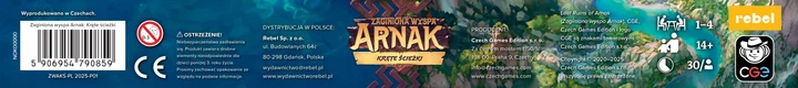 Dodatek do gry Rebel Zaginiona wyspa Arnak: Kręte ścieżki (edycja polska) (5906954790859) - obraz 9