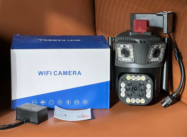 Wi-Fi видеокамера с тремя объективами 2+2+2Мп - Фото 2 Wi-Fi видеокамера с тремя объективами 2+2+2Мп - изображение 2
