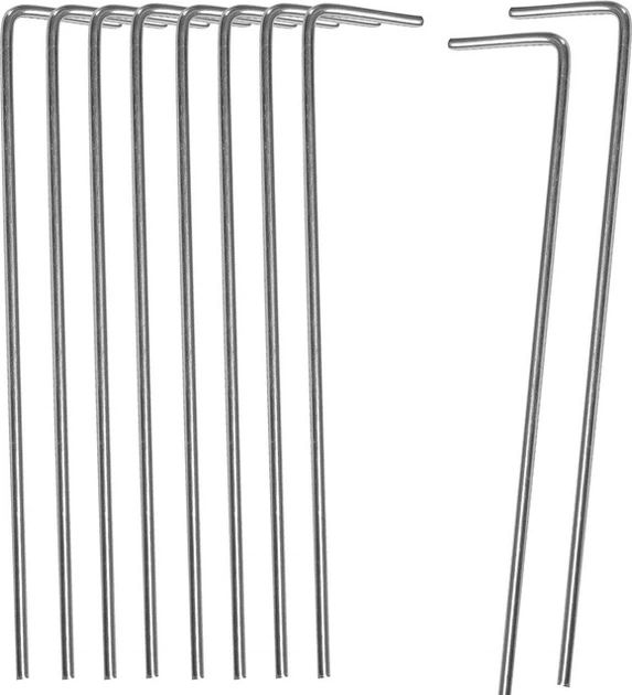 Наметові кілочки Springos 17.5 см 10 шт (5907719435466) - зображення 7