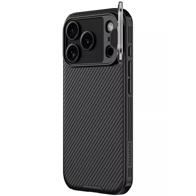 Чохол бампер Nillkin CamShield Prop Case для Apple iPhone 17 Pro 6.3' 2025 Black - Фото 5 Чохол бампер Nillkin CamShield Prop Case для Apple iPhone 17 Pro 6.3' 2025 Black - зображення 5