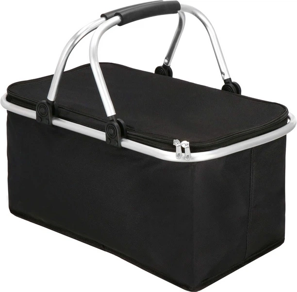 Termiczny koszyk piknikowy Springos CS0082 składany 30 L Czarny (5907719454658) - obraz 4