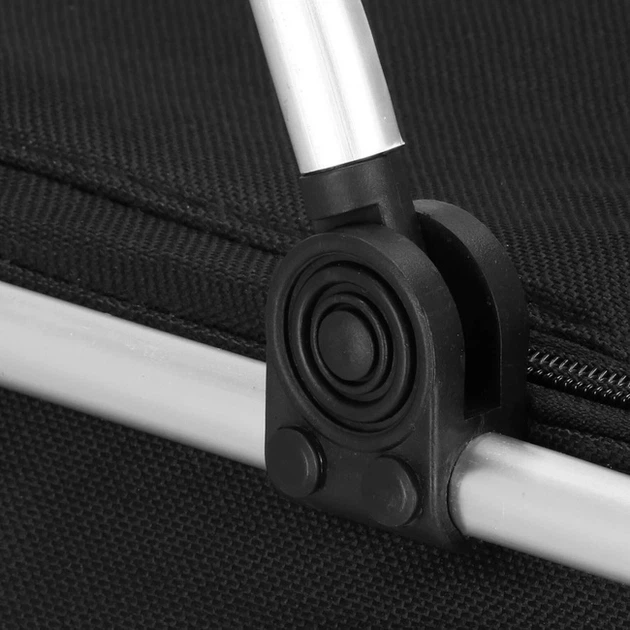 Termiczny koszyk piknikowy Springos CS0082 składany 30 L Czarny (5907719454658) - obraz 9