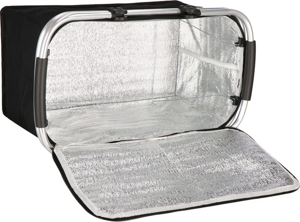 Termiczny koszyk piknikowy Springos CS0082 składany 30 L Czarny (5907719454658) - obraz 15