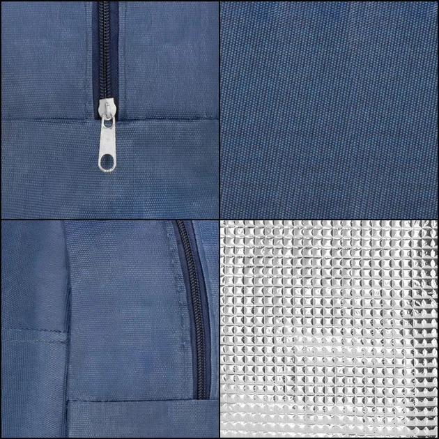 Термосумка Springos CS0087 5 л Темно-синя (5907719454702) - зображення 6