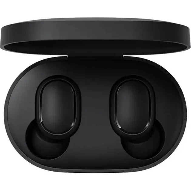 Навушники бездротові вакуумні AirDots 2 bluetooth чорного кольору - Фото 2 Навушники бездротові вакуумні AirDots 2 bluetooth чорного кольору - зображення 2