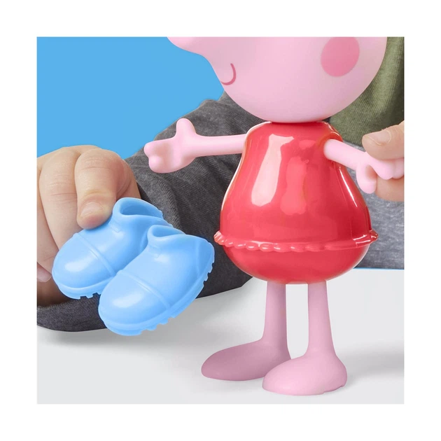 Фігурка Hasbro Peppa Pig: Пеппа та друзі одягаються - Свинка Пеппа в дощовий день (G1757)(5010996320834) - зображення 9