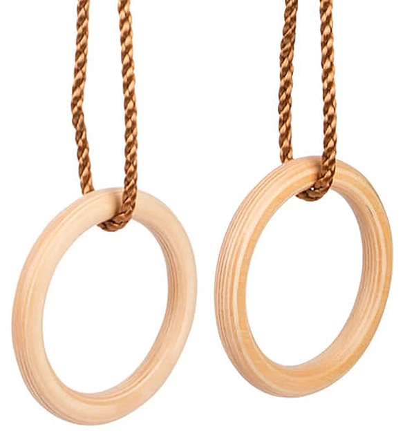 Kółka gimnastyczne Small Foot 11592 ​​drewniane (4020972115928) - obraz 3