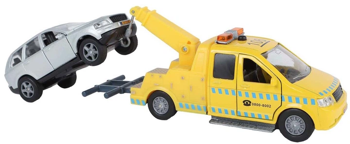 Zestaw Kids Globe auto z lawetą z oświetleniem i dźwiękiem 3111424 (8713219554432) - obraz 2